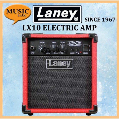 Laney LX-10 Red Electric Guitar Amplifier