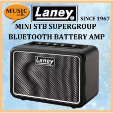 Laney Amp Bluetooth Mini STB Supergroup with Delay, Drive FREE Smartphone App (Batteries Operated)