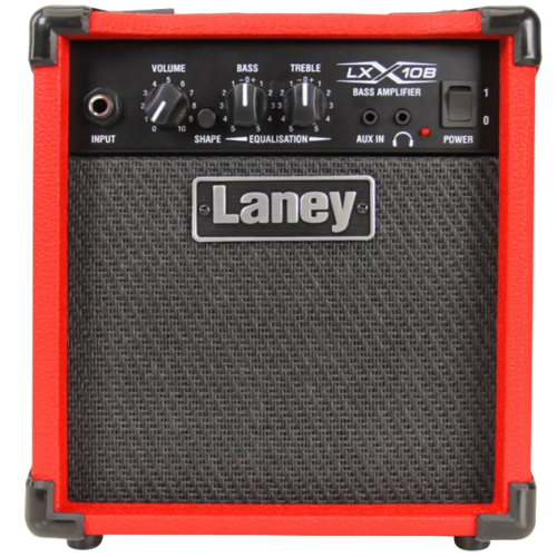 Laney LX10B Bass Guitar Amplifier Red