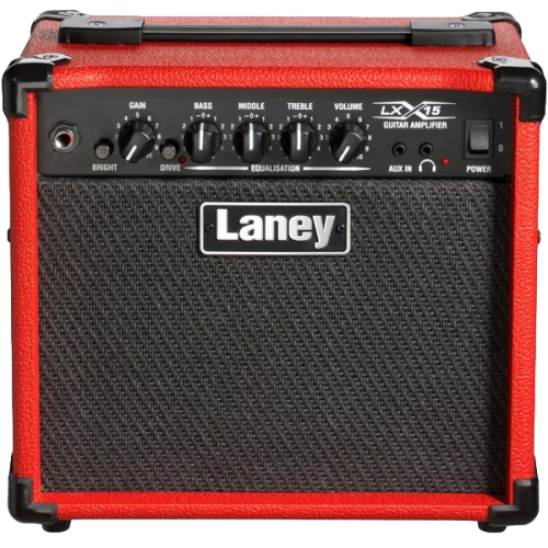 Laney Electric Guitar Amp LX15 Red