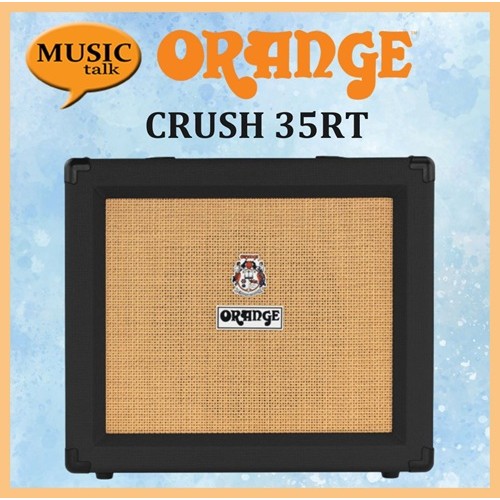 Orange Amplifier Crush 35 RT Black Reverb for Electric Guitar 35 watts