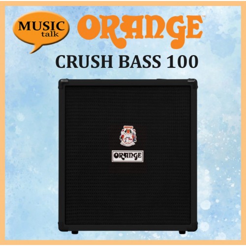 Orange Amplifier Crush 100 bass Combo 100 watts Black