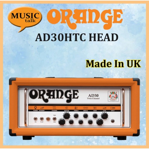 Orange Amplifier AD30HTC Head Made In British UK