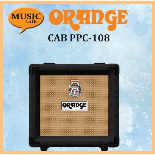 Orange Amplifier PPC-108 Black Cabinet 20 watts