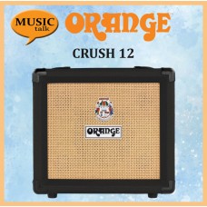 Orange Amplifier Crush 12 Black for Electric Guitar 12 watts