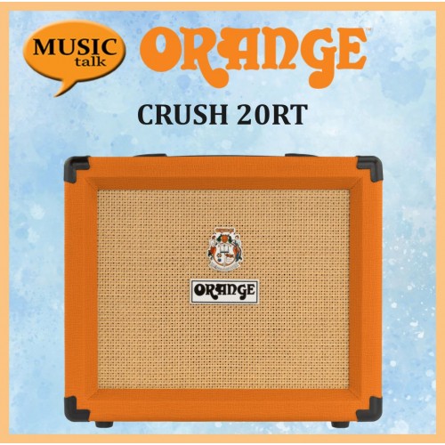 Orange Amplifier Crush 20 RT Reverb for Electric Guitar 20 watts with Tuner