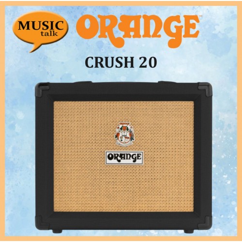 Orange Amplifier Crush 20 Black for Electric Guitar 20 watts