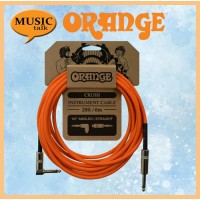 Orange Amplifier 20ft Guitar Cable Angled
