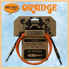 Orange Amplifier 3 ft Speaker Cable