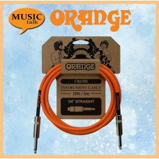 Orange Amplifier 10ft Guitar Cable Straight to Straight