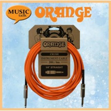 Orange Amplifier 20ft Guitar Cable Straight to Straight
