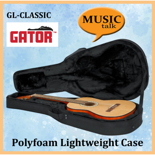 Gator Classical Guitar GL-Classic Polyfoam Lightweight Case with Straps