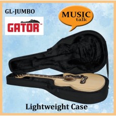 Gator Jumbo Acoustic Guitar GL-Jumbo Acoustic Polyfoam Lightweight Case with Straps