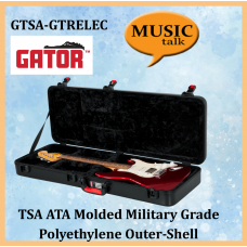 Gator Electric Guitar Hard case GTSA-GTRELEC TSA Lock ATA Molded Military Grade Polyethylene Outer-Shell