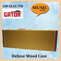 Gator Hardcase Electric Guitar GW-ELECTRIC-TW Tweed Deluxe Wood with lock