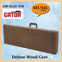 Gator Hardcase Electric Guitar GW-ELECTRIC-VIN Deluxe Wood with lock