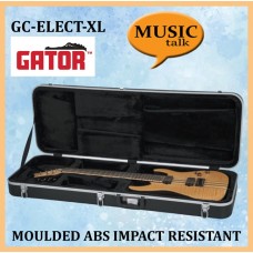 Gator Hardcase Electric Guitar GC-Electric-XL Impact-Resistant ABS Plastic for an Ultra-Durable Exterior with lock