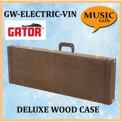 Gator ELECTRIC Guitar Hard case GW-ELECTRIC-VIN Deluxe Wood