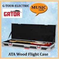 Gator Electric Guitar Hard case G-Tour ATA Wood Flight Case with Red Recessed Twist Latches