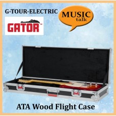 Gator Electric Guitar Hard case G-Tour ATA Wood Flight Case with Red Recessed Twist Latches