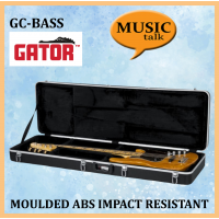 Gator Hardcase for Bass Guitar GC-BASS Impact-Resistant ABS Plastic for an Ultra-Durable Exterior with lock