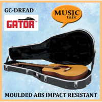 Gator Hardcase for Acoustic GC-Dread Impact-Resistant ABS Plastic for an Ultra-Durable Exterior with lock