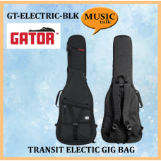 Gator Acoustic Guitar Bag Transit Black 20mm Thick Foam Padding Covered with Plush Micro-Fleece Lining