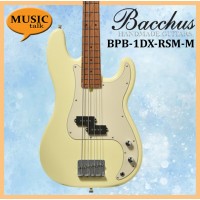 Bacchus BPB-1DX RSM/M Olympic White 4 string Bass Guitar