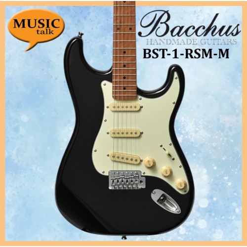 Bacchus Guitar Electric BST-1RSM-M BK Black Roasted Maple Neck
