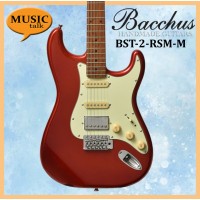 Bacchus Guitar Electric BST-2RSM-M Candy Apple Red Roasted Maple Neck