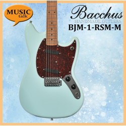 Bacchus BMS-1-RSM/M-TTPG-SOB Sonic Blue Electric Guitar 1 volume and 1 tone with Bag