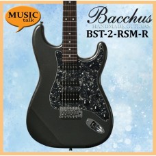 Bacchus BST-2-RSM-R-BPPM Metal Electric Guitar Roasted Maple Neck with Bag
