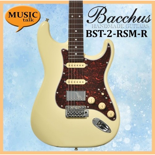 Bacchus BST-2-RSM-R--BPPG-OWH Olympic Electric Guitar Roasted Maple Neck with FREE bag