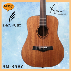Enya Amari Acoustic Guitar AM-BABY with FREE Bag and accessories