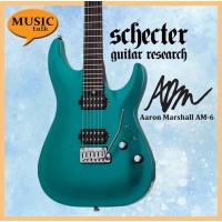 Schecter Aaron Marshall AM-6 Arctic Jade Electric Guitar
