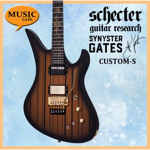 Schecter Synyster Custom-S Satin Gold Burst Electric Guitar