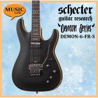 Schecter Demon-6 FR-S Aged Black Satin Electric Guitar