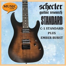 Schecter C-1 Standard Plus Ember Burst Ebony Fingerboard Electric Guitar