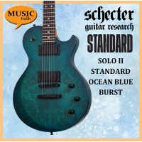 Schecter Solo-II Standard Ocean Blue Burst Electric Guitar