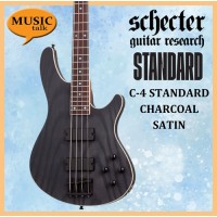 Schecter C-4 Standard Plus 4 strings Bass Charcoal Satin Guitar