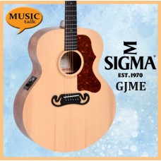 Sigma GJME Jumbo Electric Acoustic Guitar Solid Sitka Spruce Top with Preamp