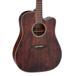 Takamine GD21CE Acoustic / Electric Guitar Satin Molasses Solid Spruce & Sapele side and Back