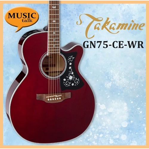 Takamine Guitar Acoustic Electric GN75-CE-WR Wine Red Nex G Series with Cutaway