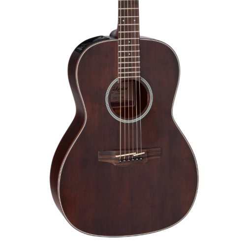 Takamine GY21E Acoustic / Electric Guitar Satin Molasses Solid Spruce & Sapele side and Back