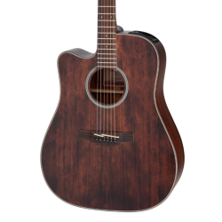 Takamine GD21CE LEFT Handed Acoustic / Electric Guitar Satin Molasses Solid Spruce & Sapele side and Back