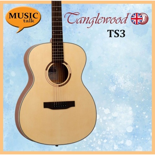 Tanglewood TS3 Satin Natural Folk Acoustic Guitar