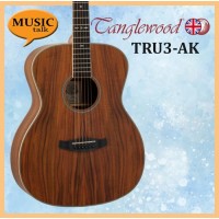 Tanglewood TRU3-AK Kao natural Satin Folk Acoustic Guitar