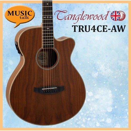 Tanglewood TRU4CE-AW natural Satin Folk Acoustic Guitar