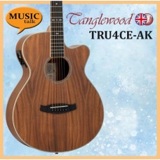 Tanglewood TRU4CE-AK Kao natural Satin Folk Acoustic Guitar