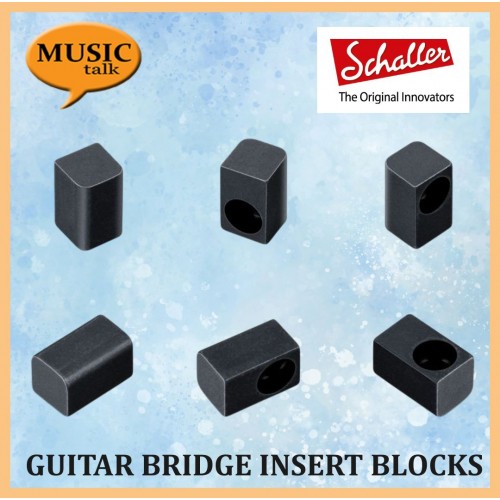 Schaller guitar bridge locking insert blocks (6pcs)